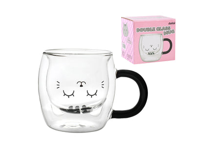 Latte Mug Grey Cat