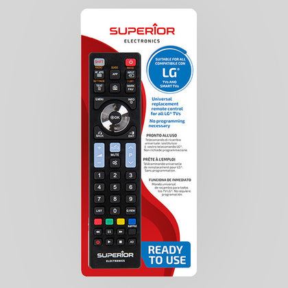 Lg Tv Universal Remote Control Black