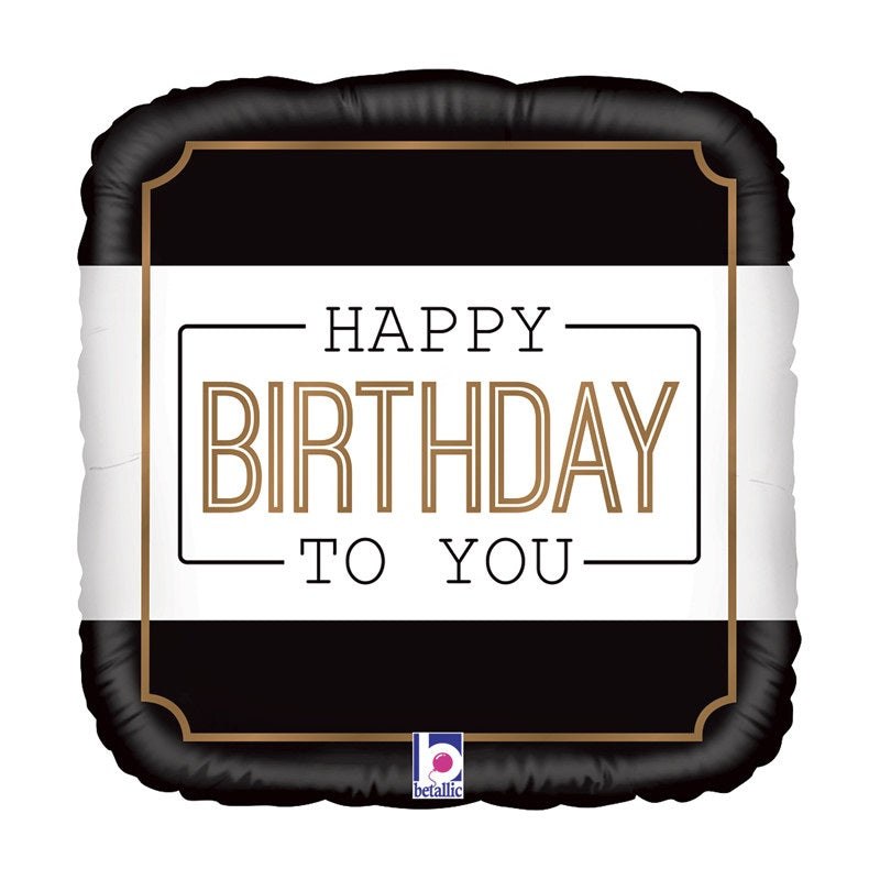 Balloon Classic Birthday 18 inch