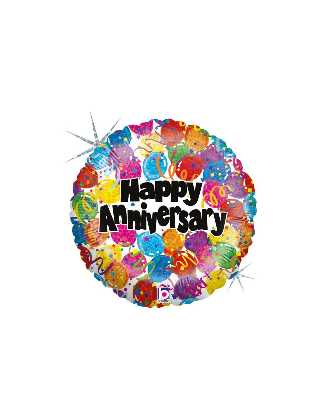 Balloon Party Anniversary 18 inch