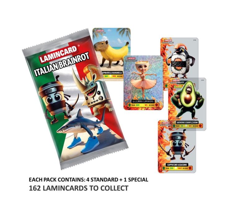 Italian Brainrot Lamincard