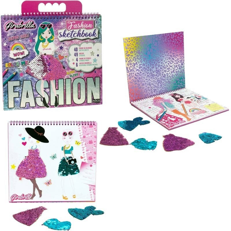 Sketch Book Spiral Top open&amp;Hard Cover