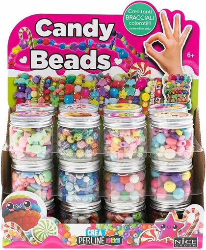 Candy Beads Jar Assorted