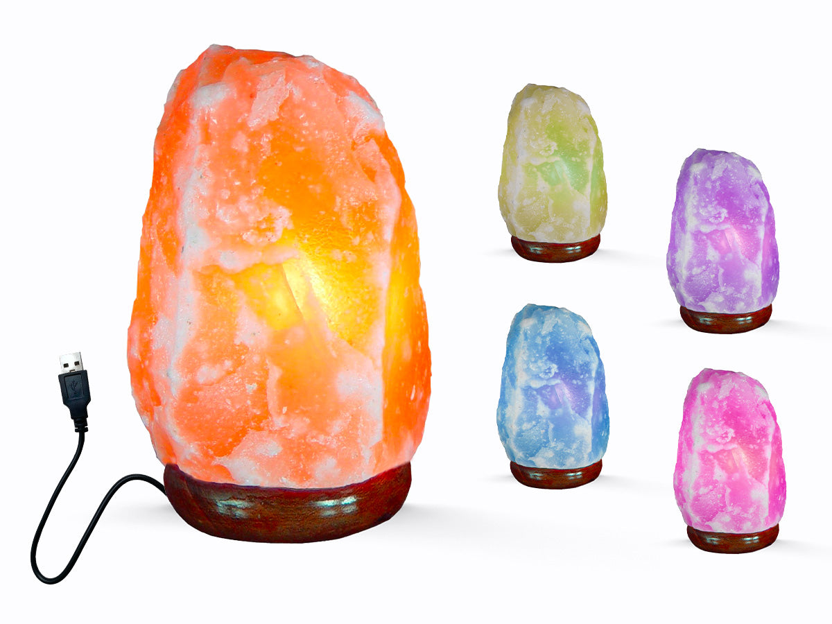 Color-Changing Salt Lamp
