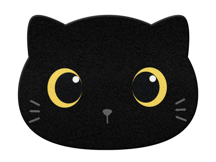 Doormat Black Cat