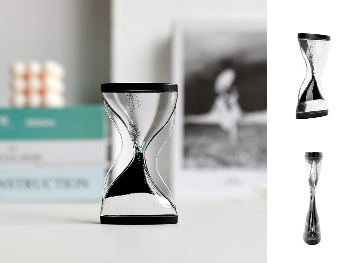 Sand Up Timer Black