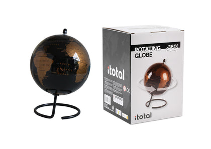 Desktop Globe Black And Rose Gold