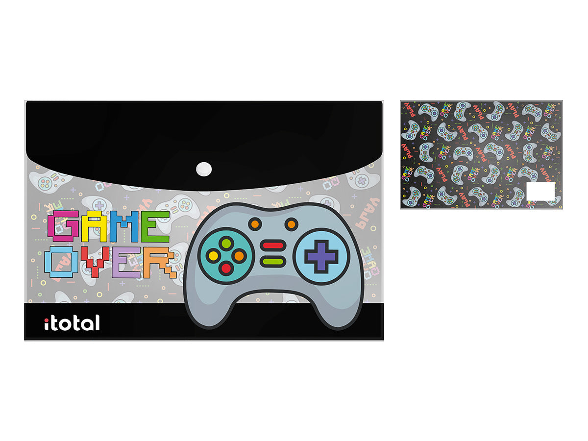 Document Folder With Button Let'S Play
