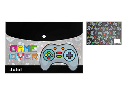 Document Folder With Button Let'S Play