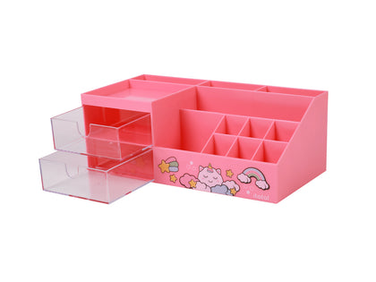 Desk Organizer Unicorn Design Pink