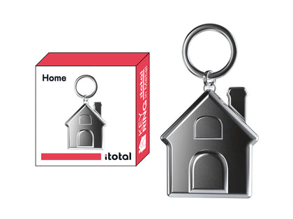 Metal Keychain House