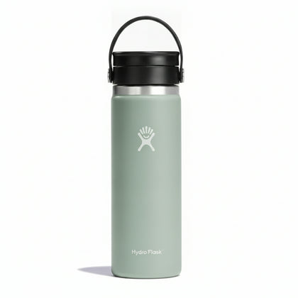 MUG WIDE MOUTH WITH FLEX SIP LID , 591ML , AGAVE COLOR