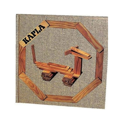Construction Book Game with 200 Nutral Planks(First Animal Construction) 3+