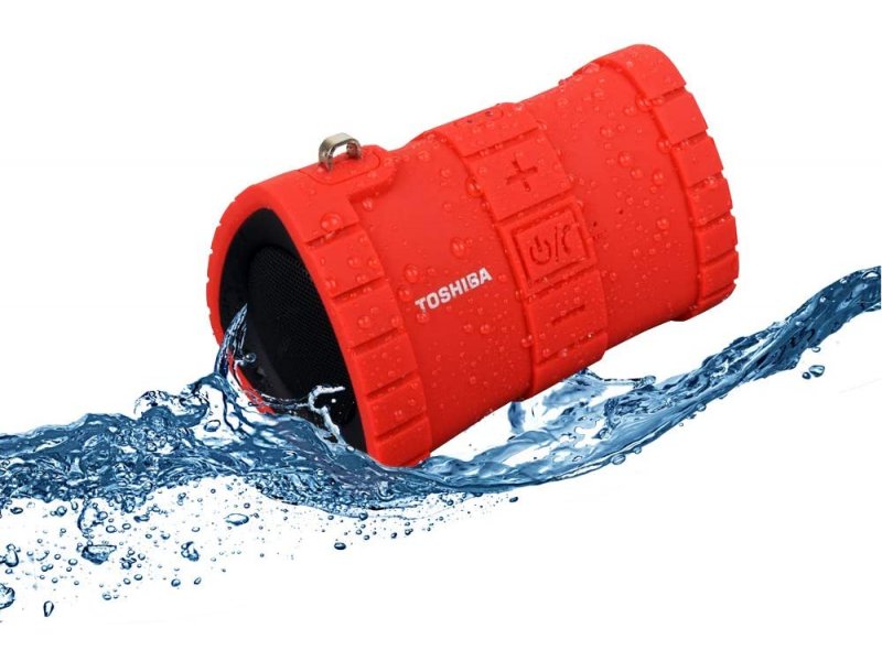 Floating Waterproof Bluetooth Speaker Red Sonic Dive 2