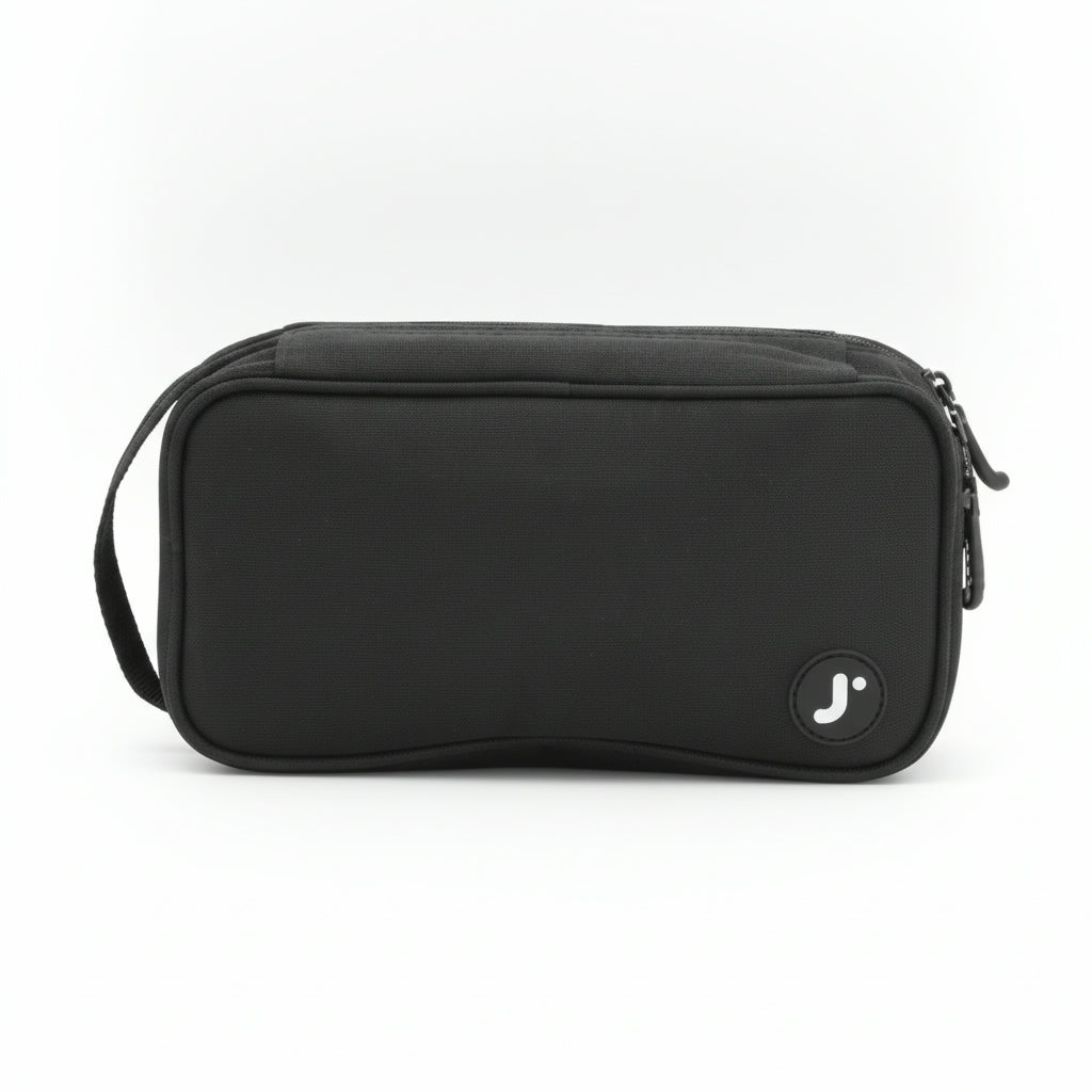 Pencil Case Jworld Doodle 2 Comp. Black Pc2501