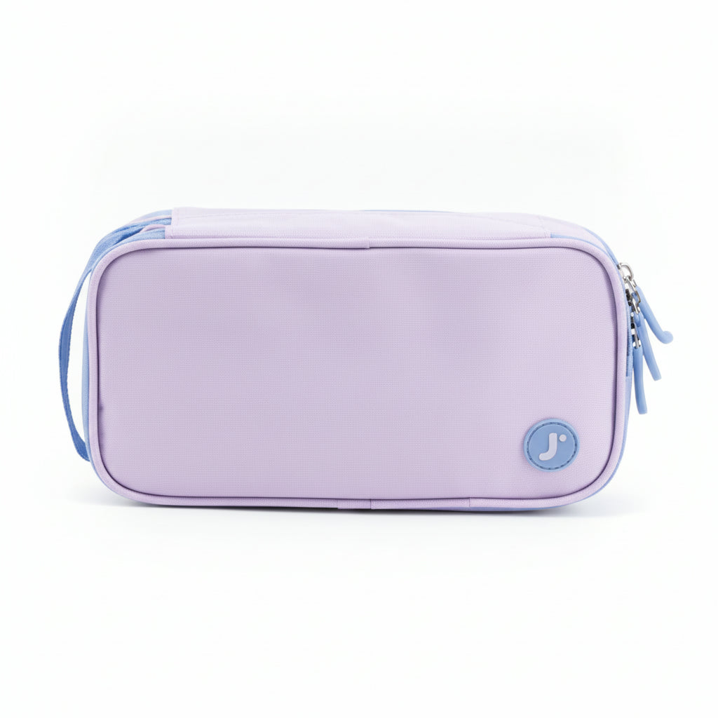 Pencil Case Jworld Doodle 2 Comp. Purple Pc2501