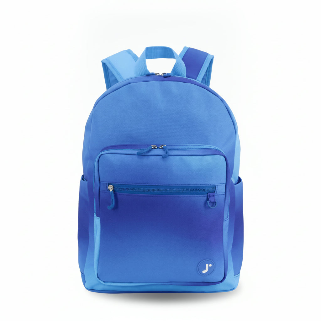 Backpack Jworld Zenpack Junior Large 2 Comp. Blue Gradient Bp2614K