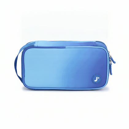 Pencil Case Jworld Doodle 2 Comp. Blue Gradient Pc2501