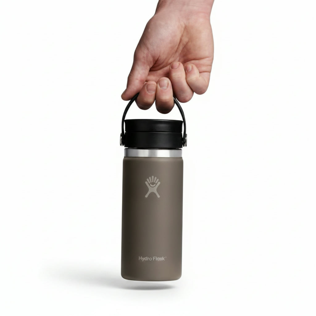 MUG WIDE MOUTH WITH FLEX SIP LID , 473ML , SANDPIPER COLOR