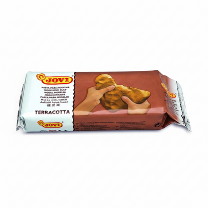MODELING CLAY TERRACOTA AIR DRY BROWN 500G.