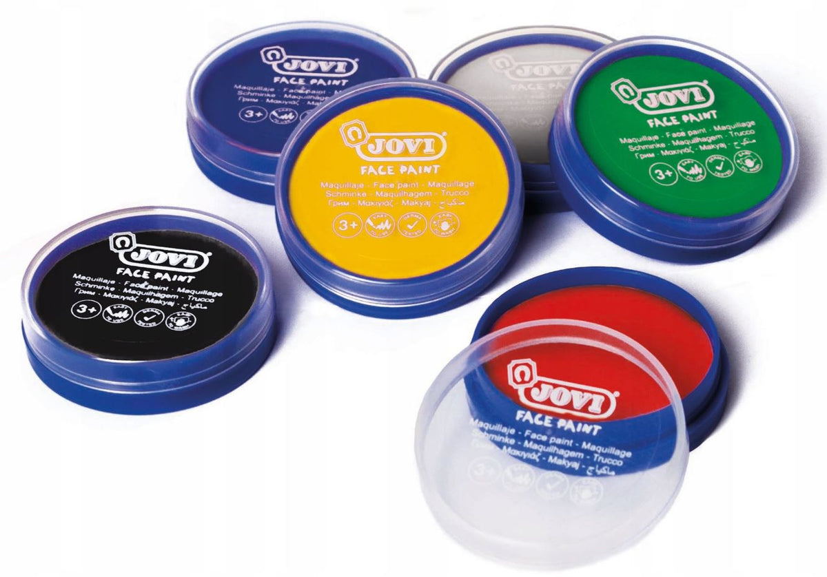 Cream Table Face Paint Party Assorted Clrs 8Ml