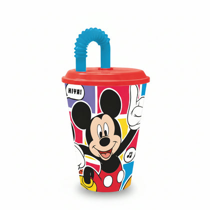 Mickey Tumbler Straw 430 Ml