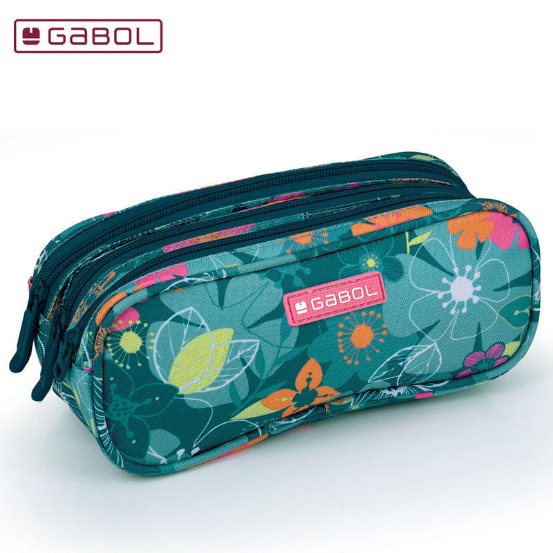 Pencil Case 3 Part 22X9X9Cm Aloha For Girls