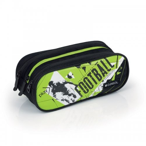 Pencil Case 3 Part 22X9X9Cm Derby For Boys