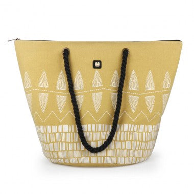 BEACH BAG DAIKIRI 56x41x34CM BEIGE/WHITE
