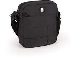 SHOULDER BAG BLACK 15x18x5cm KENDO ECO