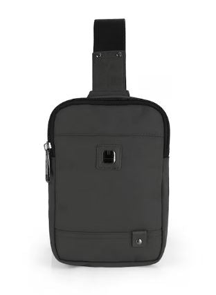 Cross Shoulder Bag 12X18X4Cm Grey For Man