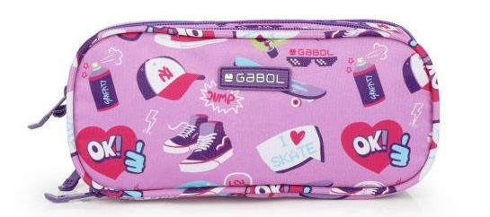 Pencil Case 3 Part 22X10X8Cm Roller For Girl