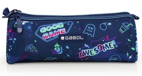 Pencil Case 3 Part 22X7X7Cm Loot For Boys