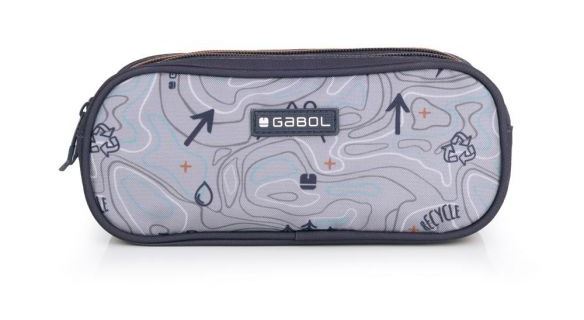 Pencil Case 3 Part 22X9X9Cm Earth For Boys