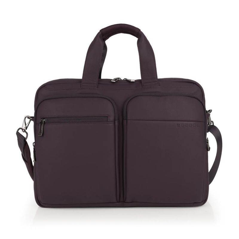 Laptop Briefcase 15.6" Pause Bordeau For Women