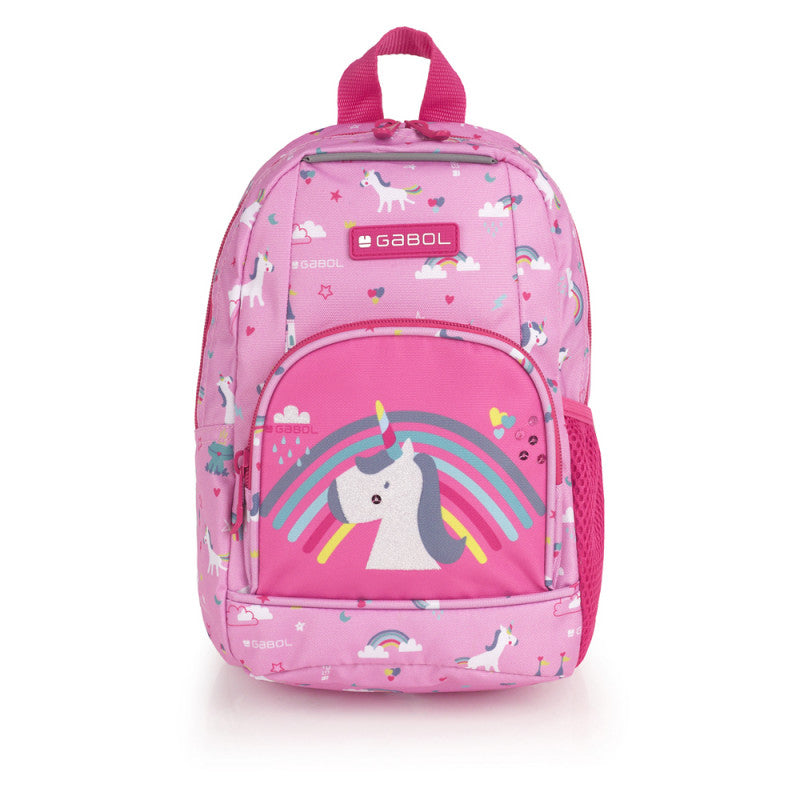 Kids Backpack 1 Part Rainbow 22X30X16Cm