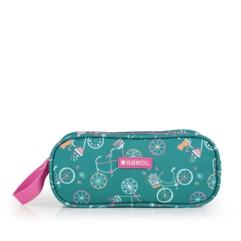 Pencil Case 3 Part Fiori 22X9X9Cm