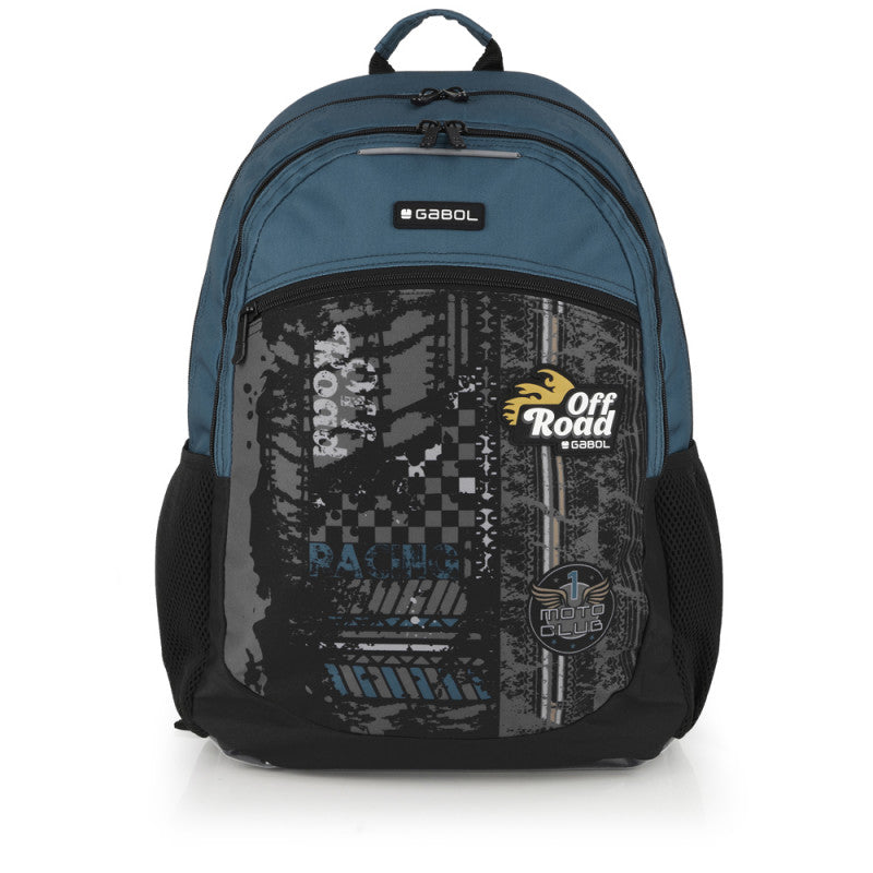Backpack 2 Part Road 34X46X20Cm