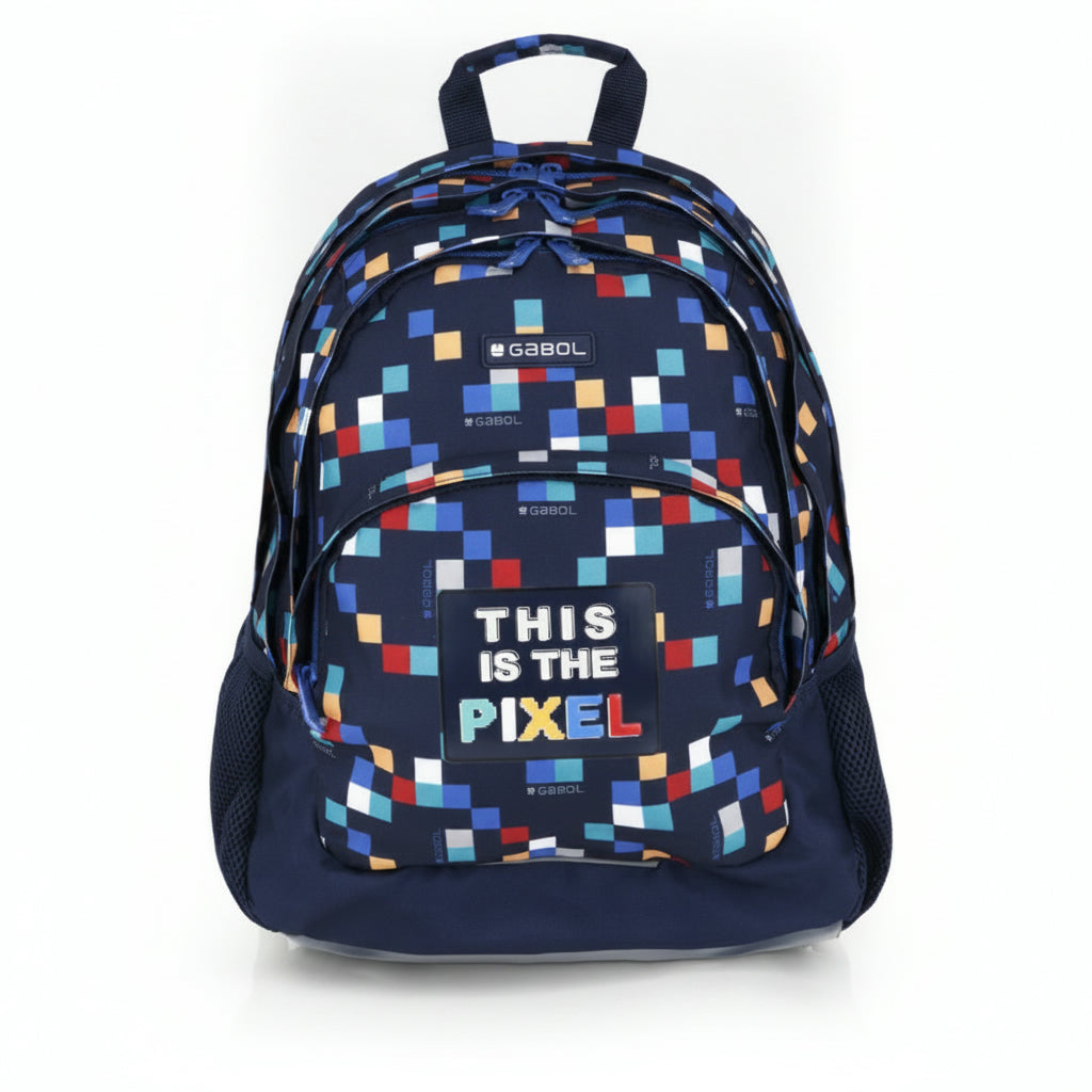 Backpack 3 Part Cubik Kids 32X44X18Cm