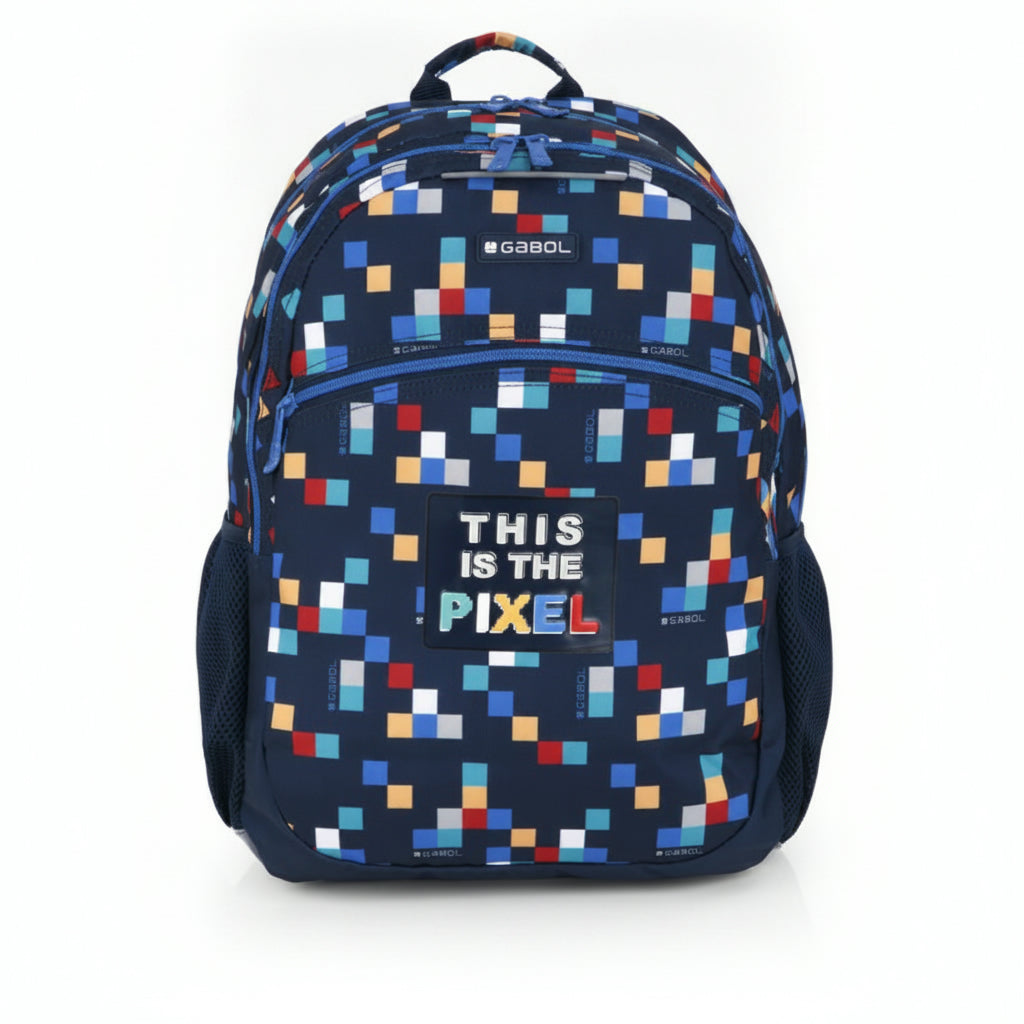 Backpack 2 Part Cubik Kids 34X46X20Cm