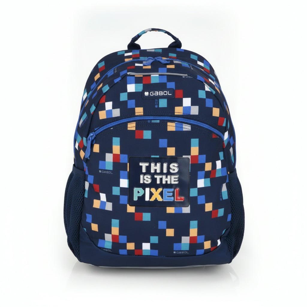 Backpack 2 Part Cubik Kids 31X41X15Cm