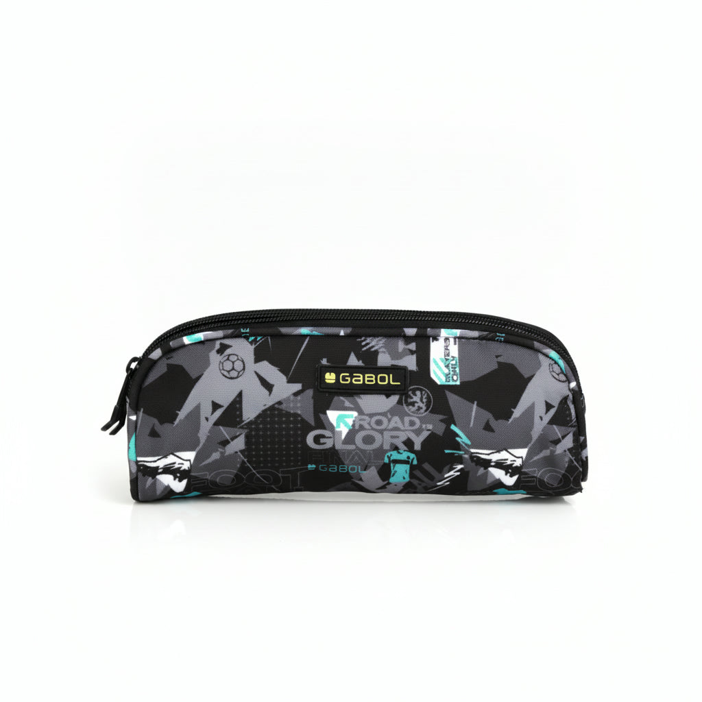 Pencil Case 2 Part Score Kids 22X8X6Cm