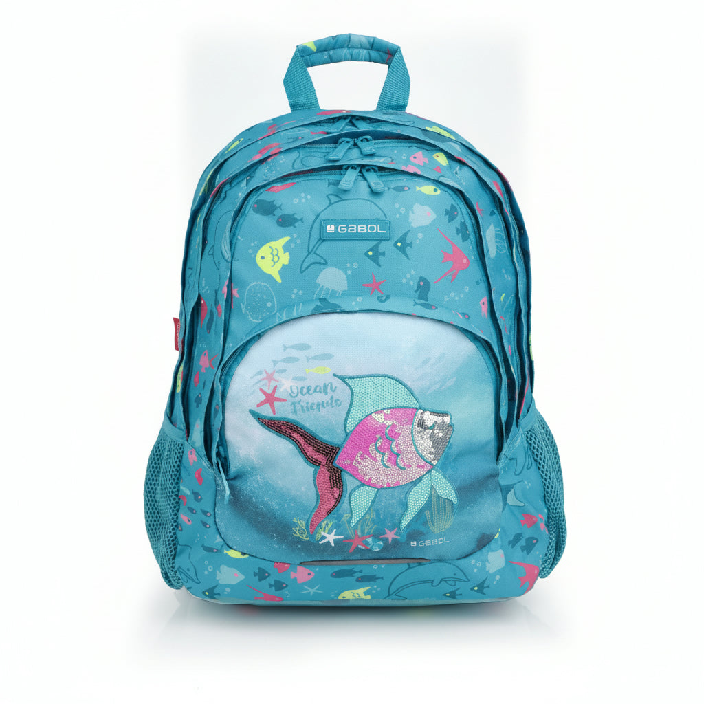 Backpack 3 Part Acqua Kids 32X44X18Cm