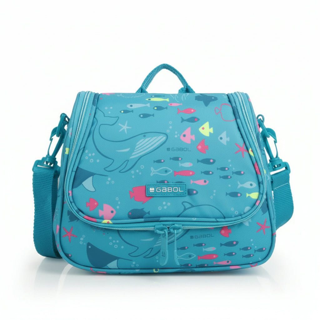 Lunch Bag Acqua Kids 25X21X13Cm