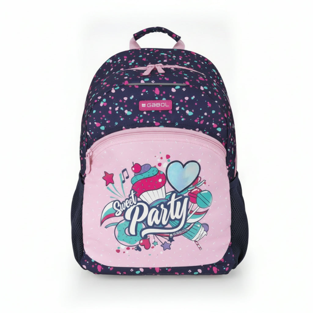 Backpack 1 Part Party Kids 31X41X15Cm