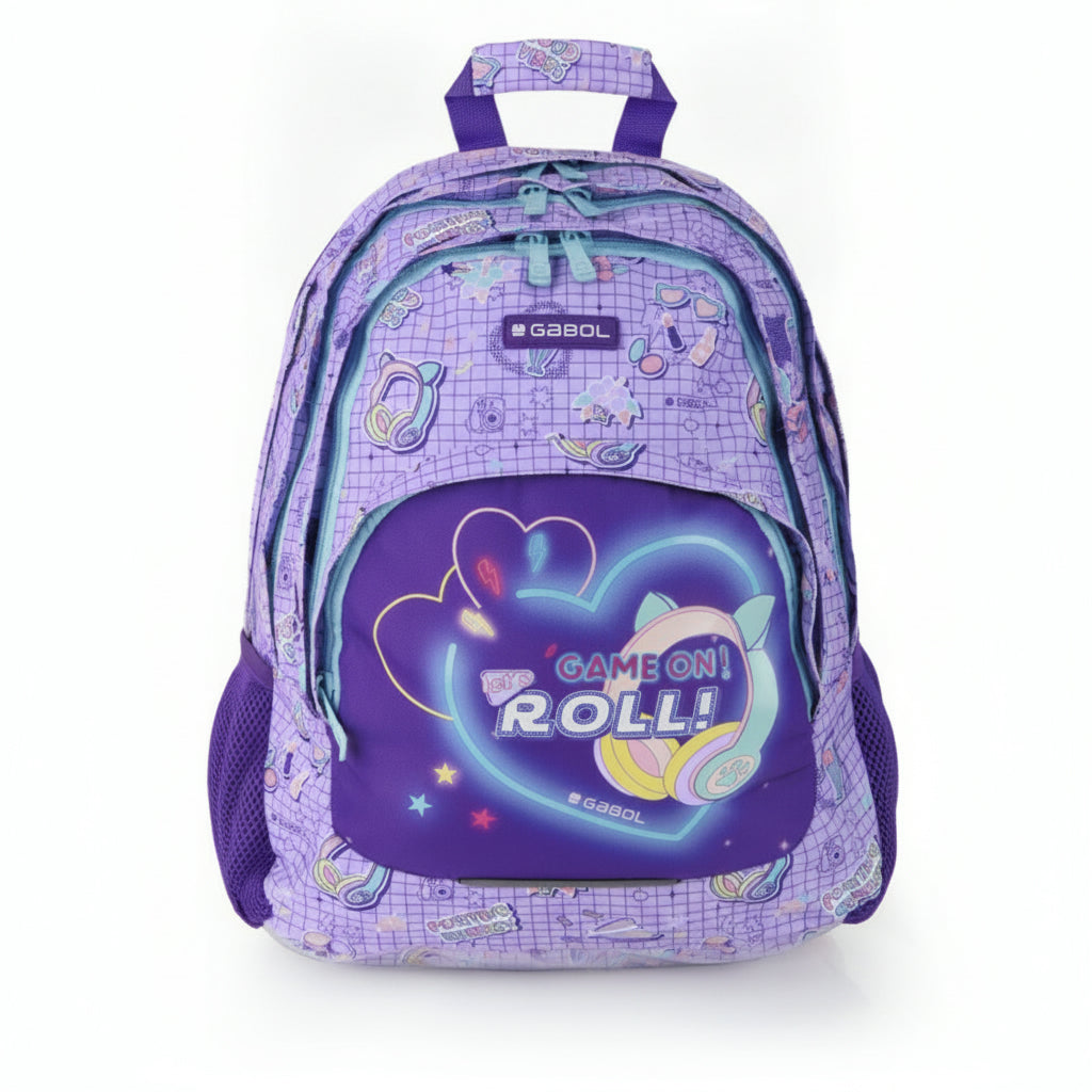 Backpack 3 Part Funny Kids 32X44X18Cm