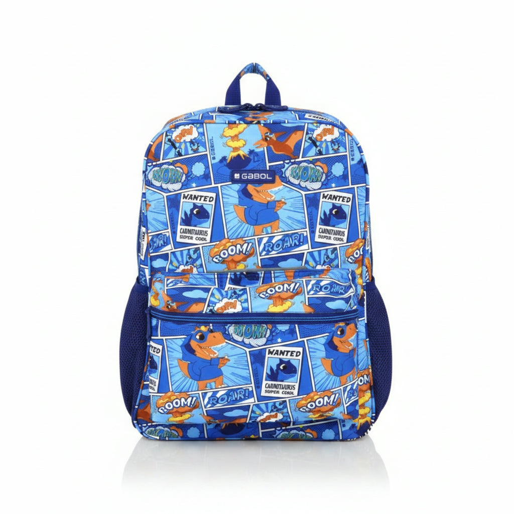 Backpack 2 Part Dino Kids 32X44X15Cm