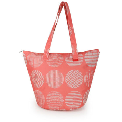 Beach Bag Corfu Coral Size 56X41X34Cm