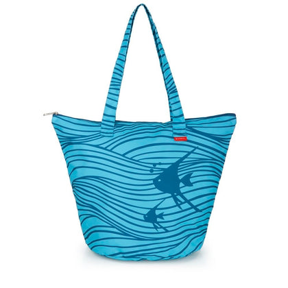 Beach Bag Malta Blue Size 56X41X34Cm