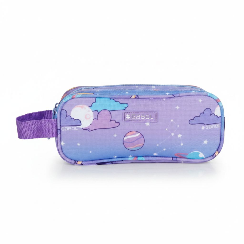 Pencil Case 3 Parts Cosmos 22x9x9cm